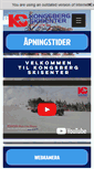 Mobile Screenshot of kongsberg-skisenter.no
